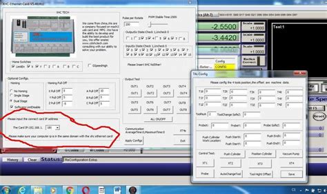 mach3 ethernet settings